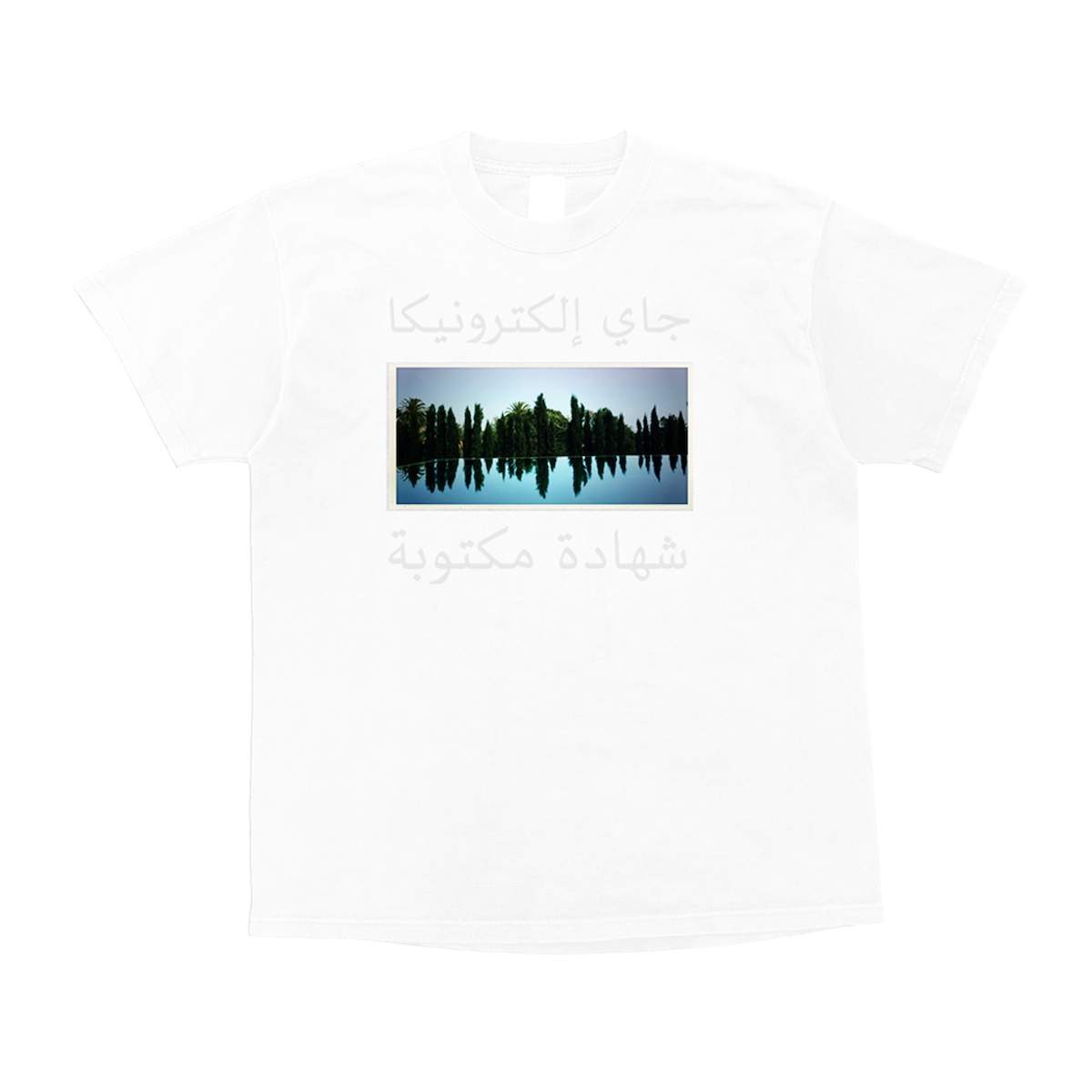 J A Y E L E C T R O N I C A: A Written Testimony - Tee (White)